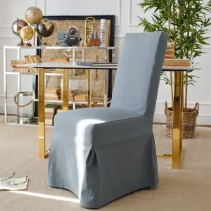 Sedia sfoderabile tessuto di cotone Grey