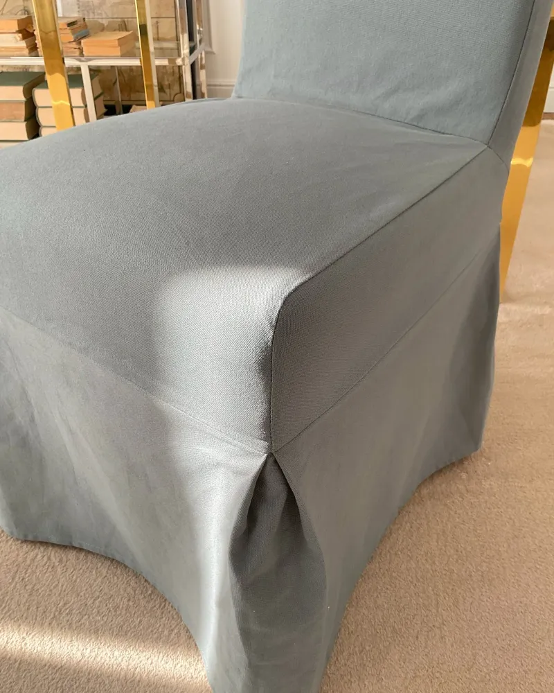 Sedia sfoderabile tessuto di cotone Grey