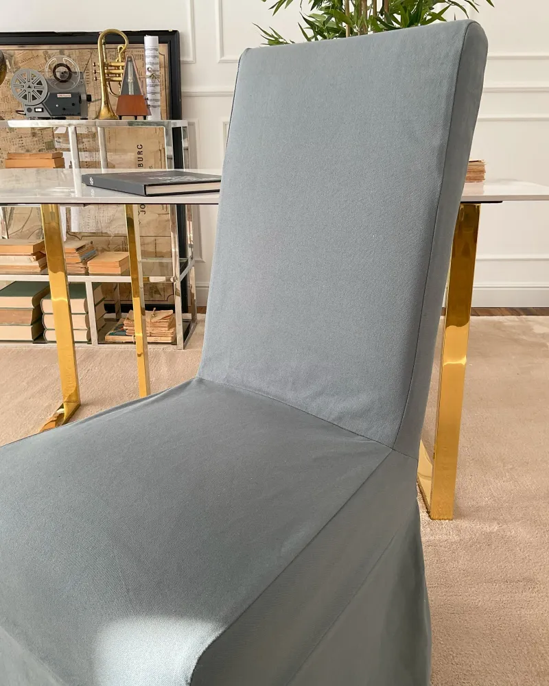 Sedia sfoderabile tessuto di cotone Grey