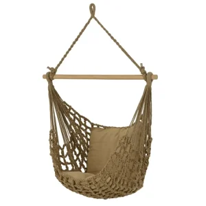 Sedia sospesa tortora 50x90xh.125cm