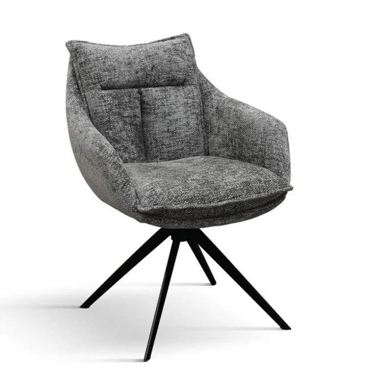SEDIA TESSUTO GRIGIO 29