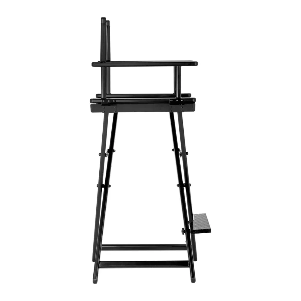 Sedia da trucco alluminio nero