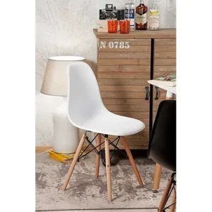 Sedia turn bianca 46,5x52xh83 51744