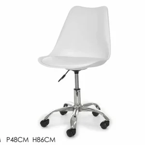 Sedia da ufficio colore bianco