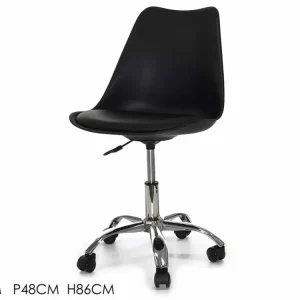 Sedia da ufficio colore nero