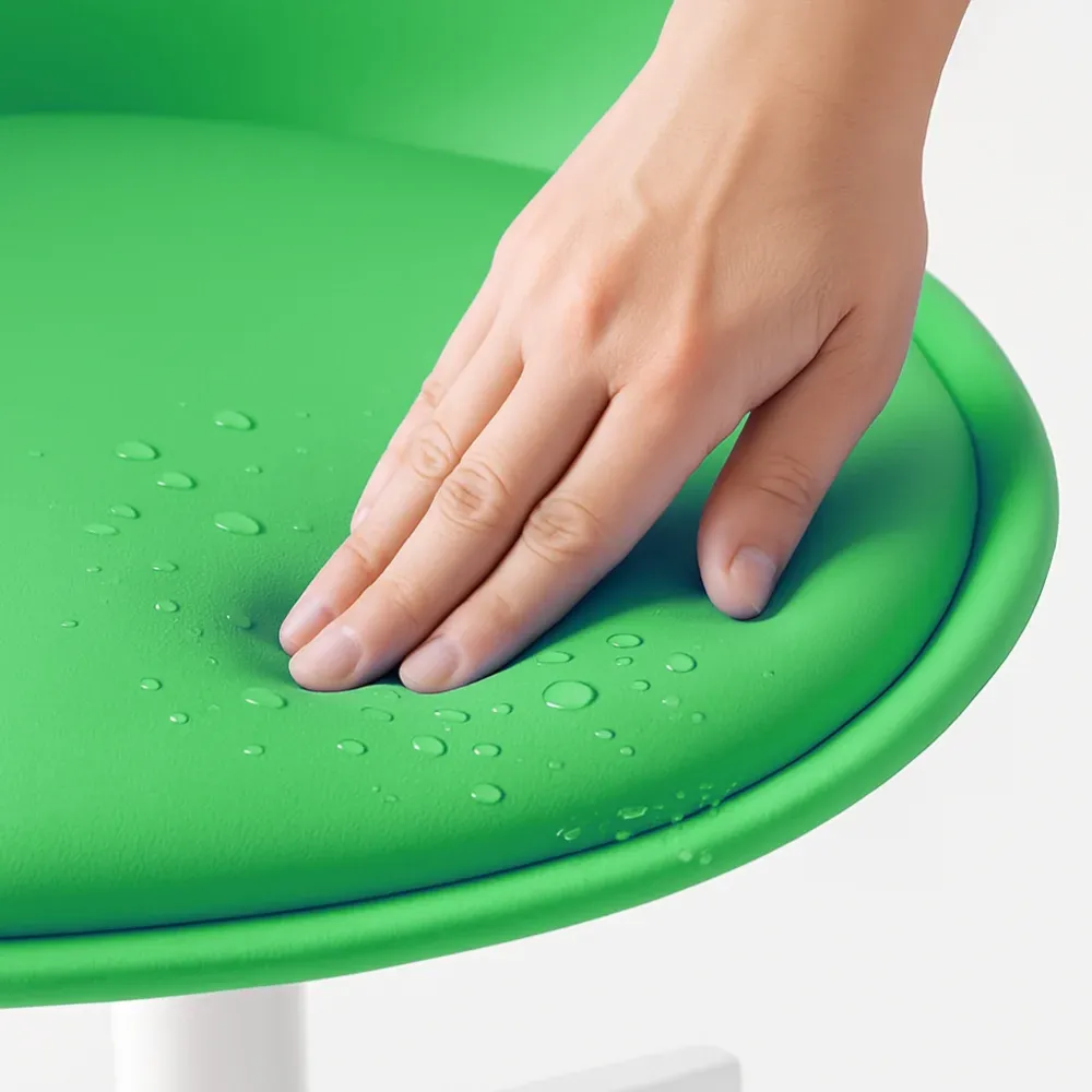 Sedia Ufficio Ergonomica Schienale PP Imbottitura Schiuma Verde