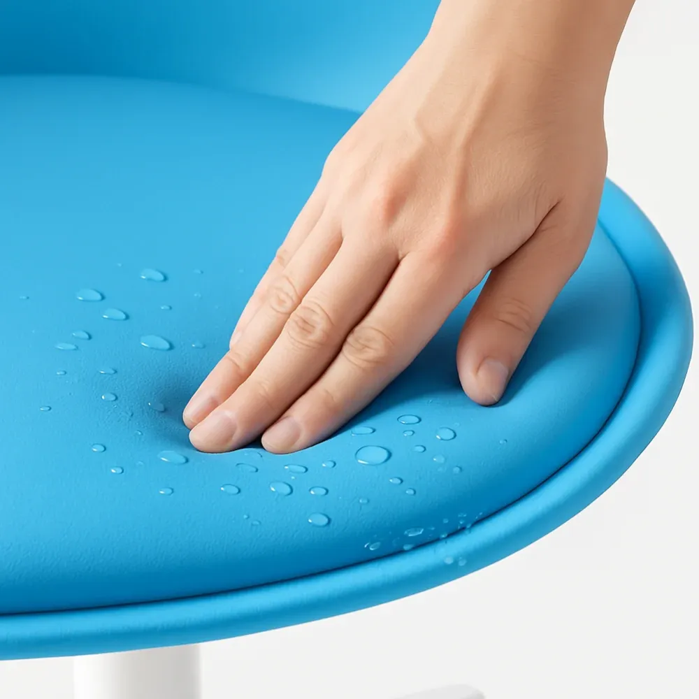 Sedia da Ufficio Full Blu Poltrona da Studio e Casa Ergonomica con Ruote