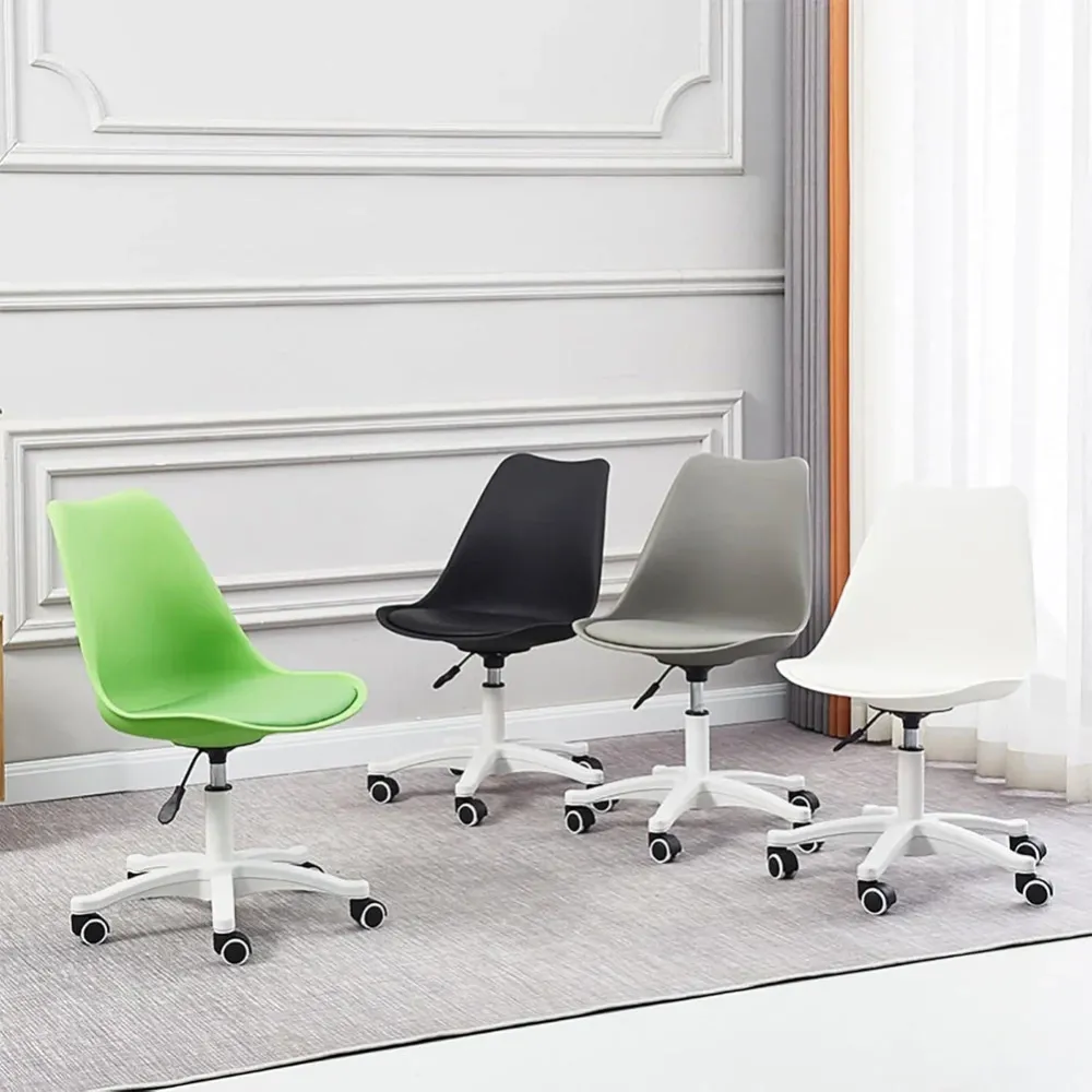 Sedia da Ufficio Full Grigio Poltrona da Studio e Casa Ergonomica con Ruote
