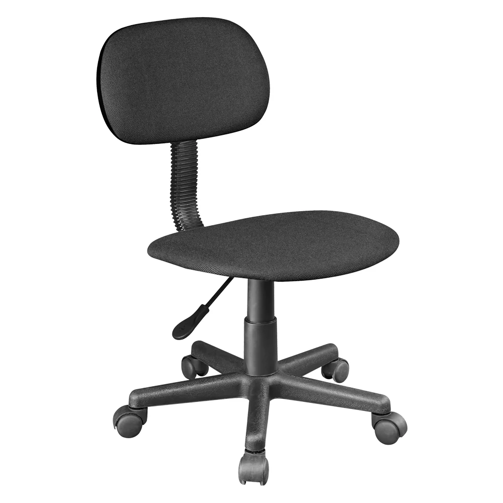 Sedia Da Ufficio Nero - Cm 54 X 52 X H. 70,5 / 80,5 - Kasart
