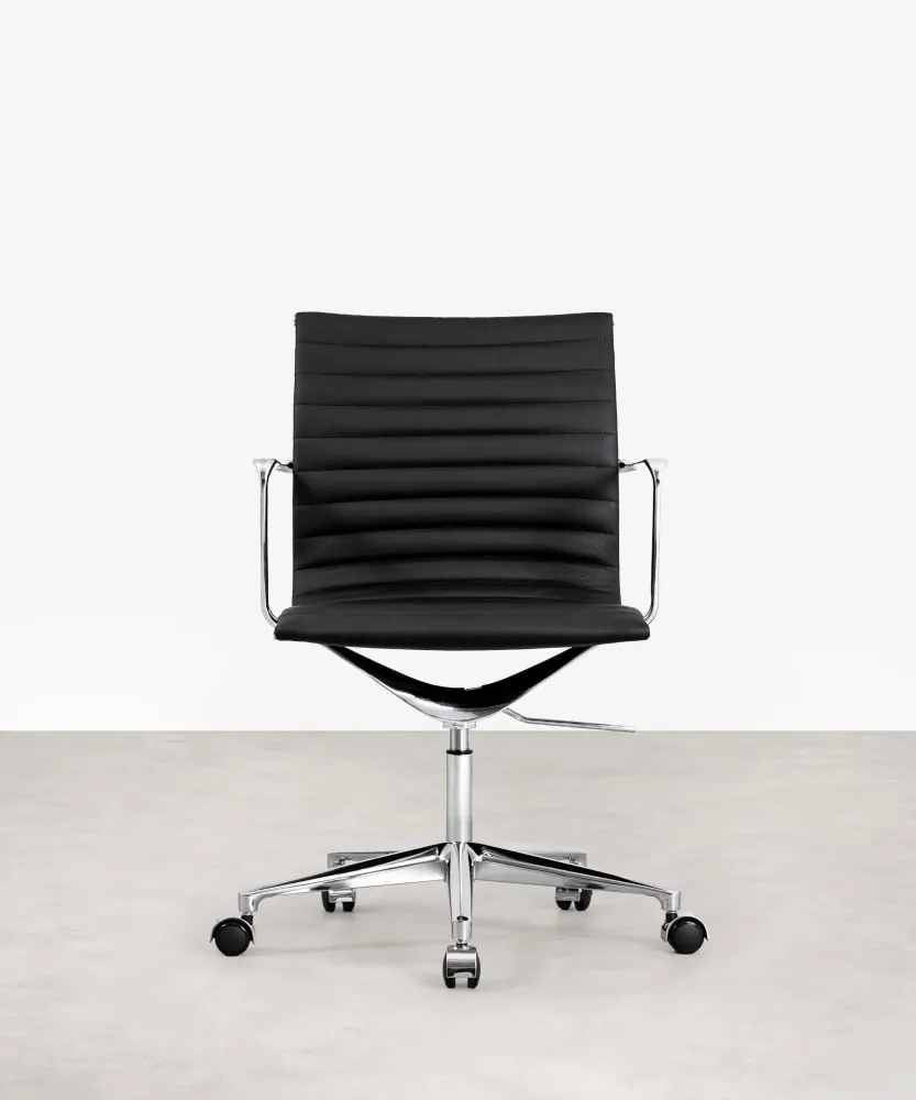 Sedia da ufficio pelle Low Back Baltimore