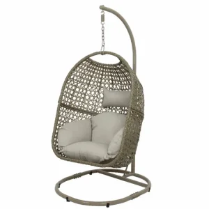 Sedia uovo vimini d95xh195cm $