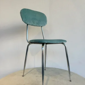 Sedia velluto di seta