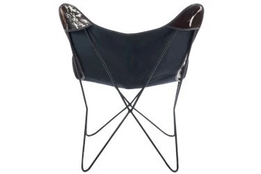 Sedia vintage chic pelle
