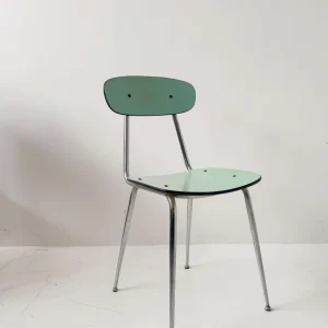 Sedia vintage metallo e formica – Anni ’50/’60