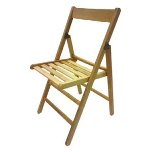 Sedie pieghevoli legno. Prezzo per Pezzo.