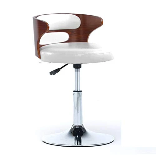 Sedia da Bar Girevole Seggiolone per La Casa Seggiolone Bar Girevole Pelle retrò Leggero Sedia da Bar Legno Massello (Colo...