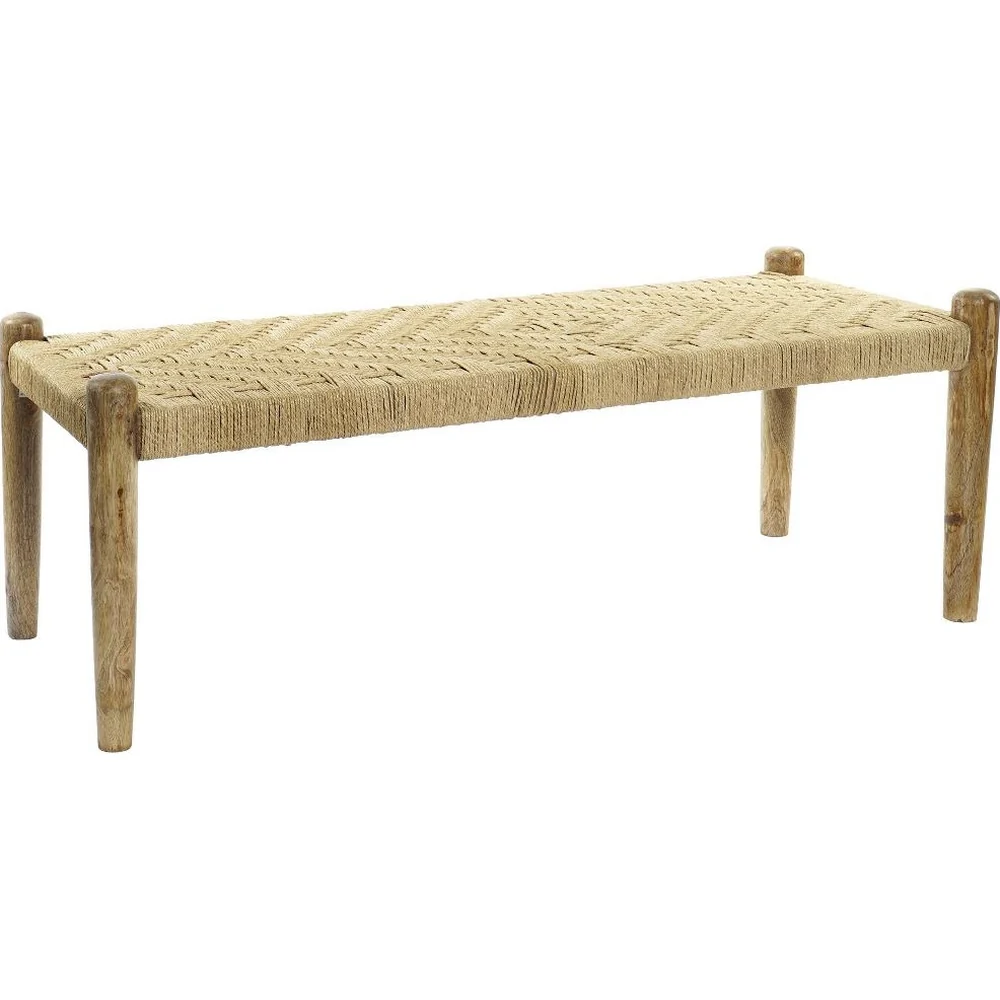 Sedile panca corda boho chic