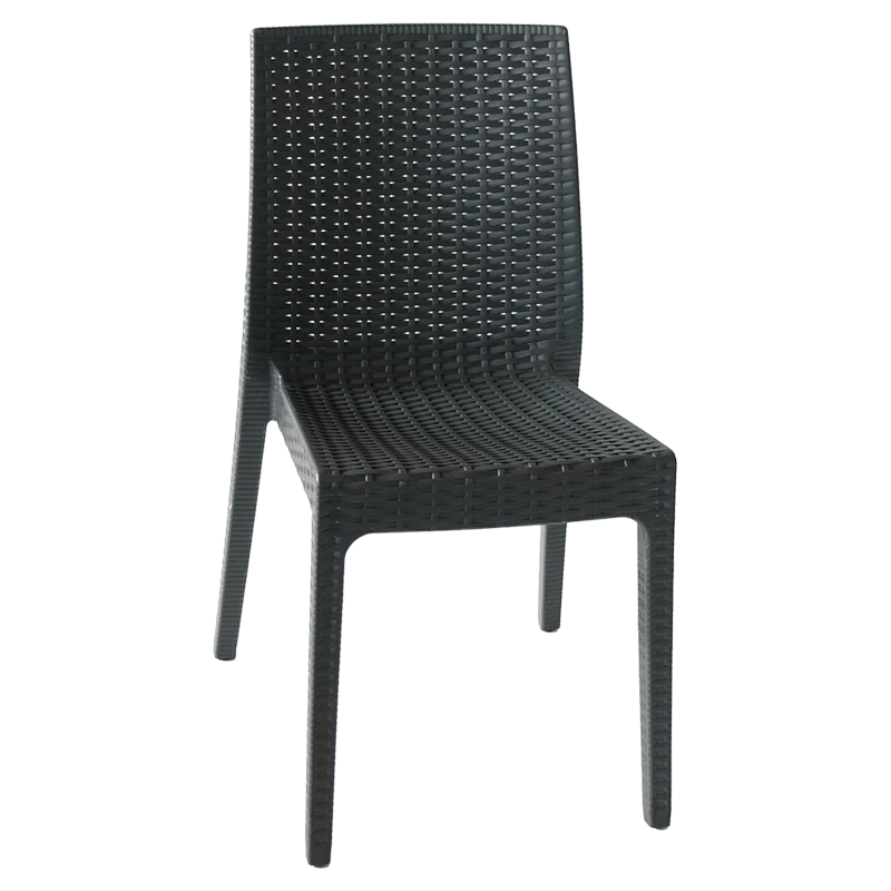 Selene Sedia Simil Rattan Antracite