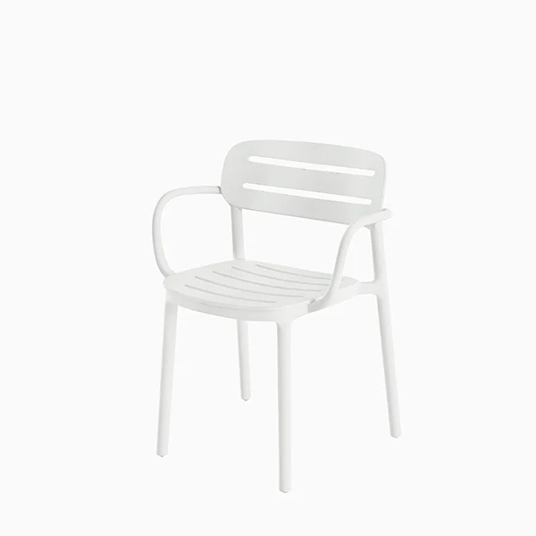 SEDIE CROISETTE CON BRACCIOLI, SET 4 PEZZI Anthracite Serralunga
