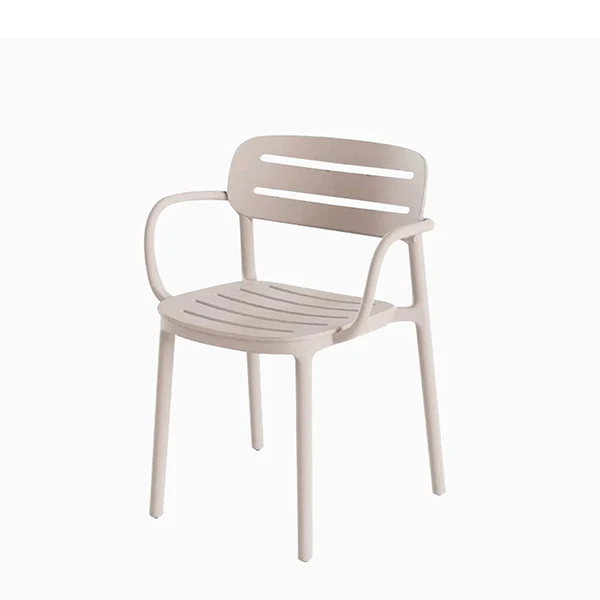 SEDIE CROISETTE CON BRACCIOLI, SET 4 PEZZI Anthracite Serralunga