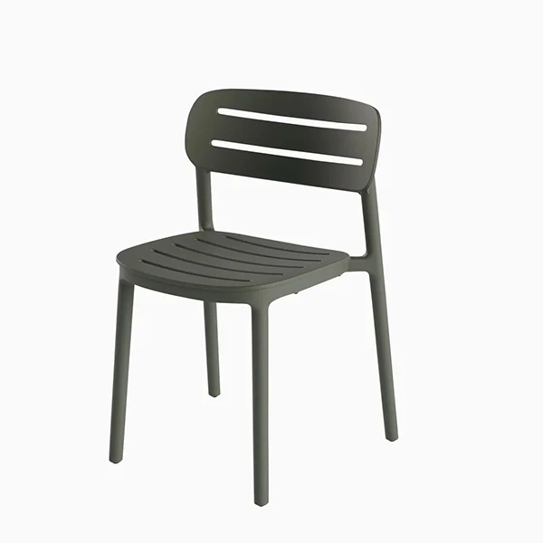 SEDIE CROISETTE, SET 4 PEZZI Anthracite Serralunga