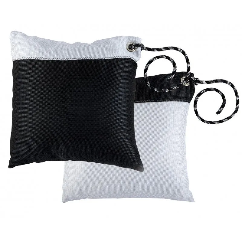 SET 2 CUSCINI NERO/BIANCO