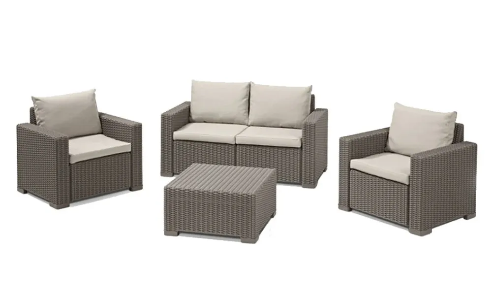 Set di mobili da giardino Curver California 4 pezzi