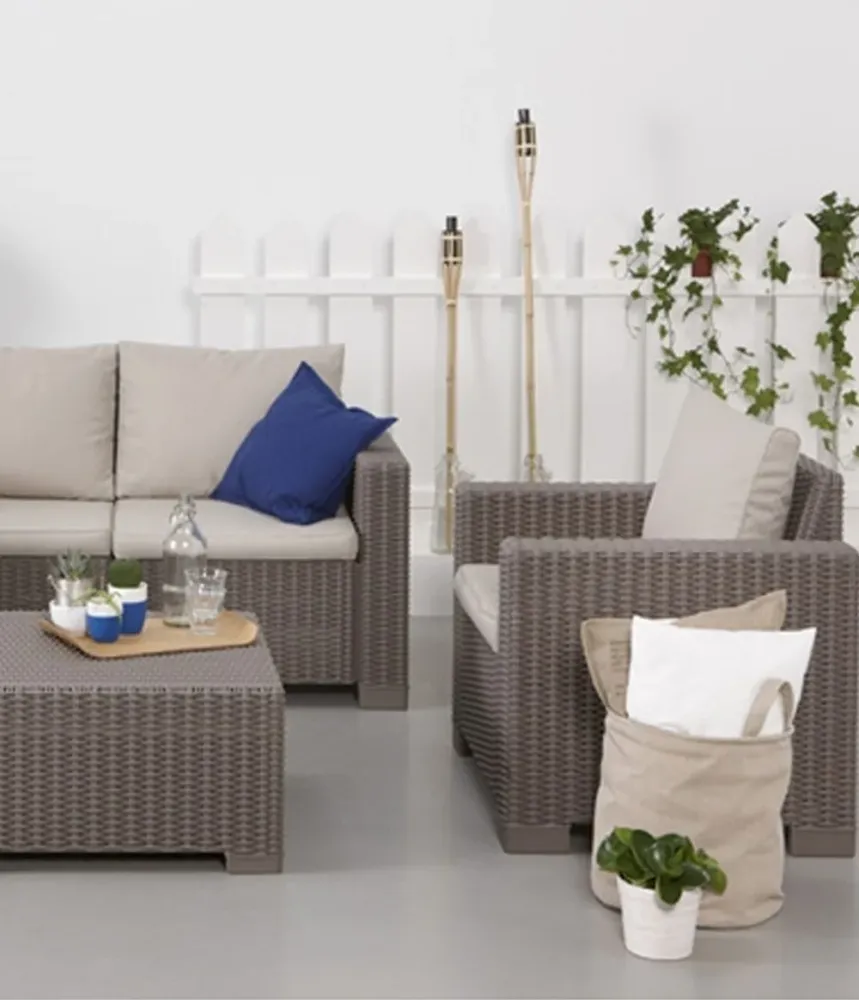 Set di mobili da giardino Curver California 4 pezzi