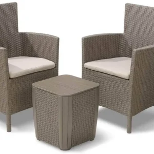 Set di 3 mobili per terrazza o balcone Iowa Balcony Keter