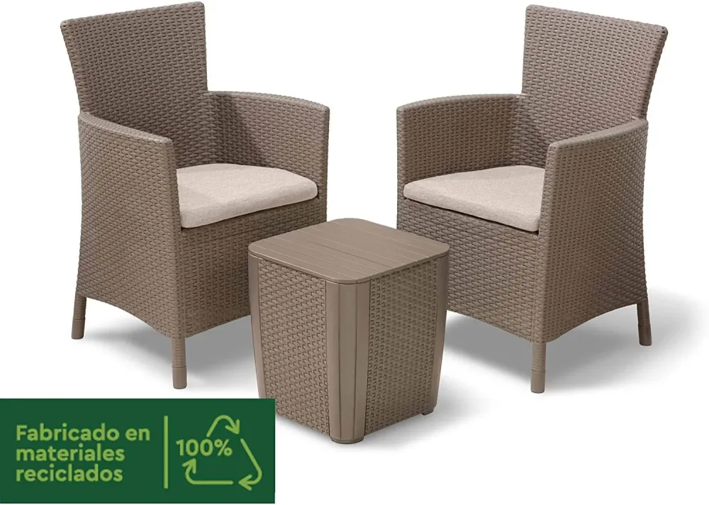 Set di 3 mobili per terrazza o balcone Iowa Balcony Keter