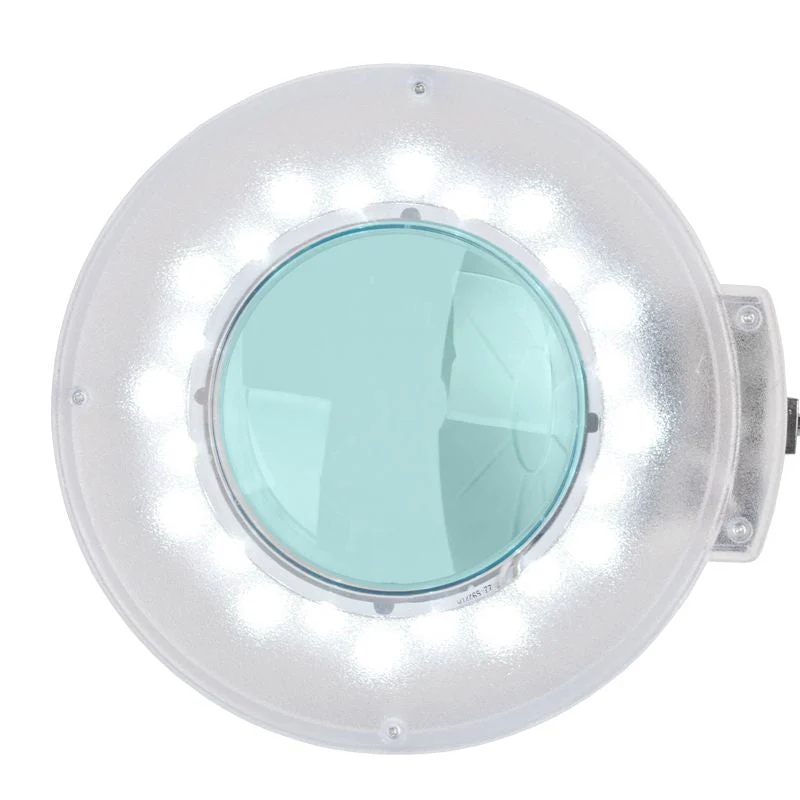 Set di poltrona 210 + lampada lente d'ingrandimento LED S5 + sgabello 302