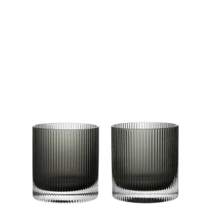 Set da 2 Ripple grigio fumo