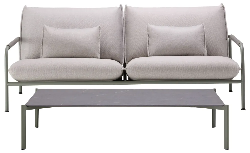 Set da salotto SAMOA_Divano + Tavolo grande