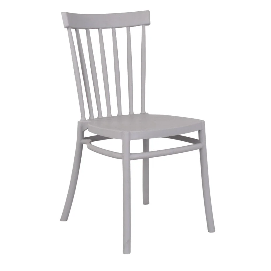 Set 4 Sedie 43x86x41 cm Polipropilene Ghiaccio
