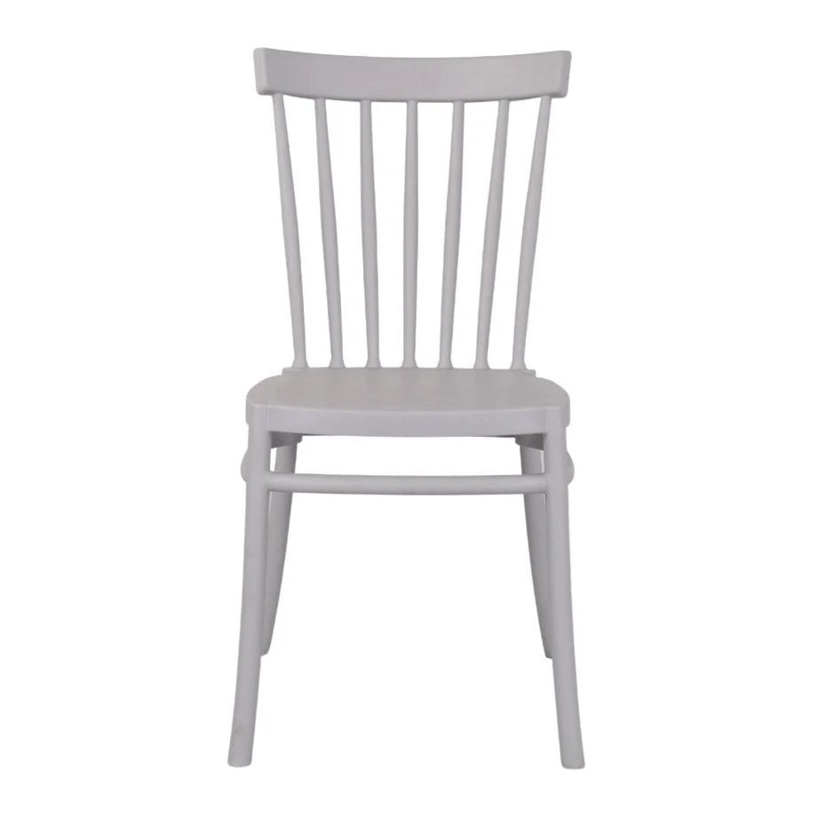 Set 4 Sedie 43x86x41 cm Polipropilene Ghiaccio