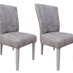 Set 2 Sedie 46x99x63 cm Roxanne Yuma 34 Fango