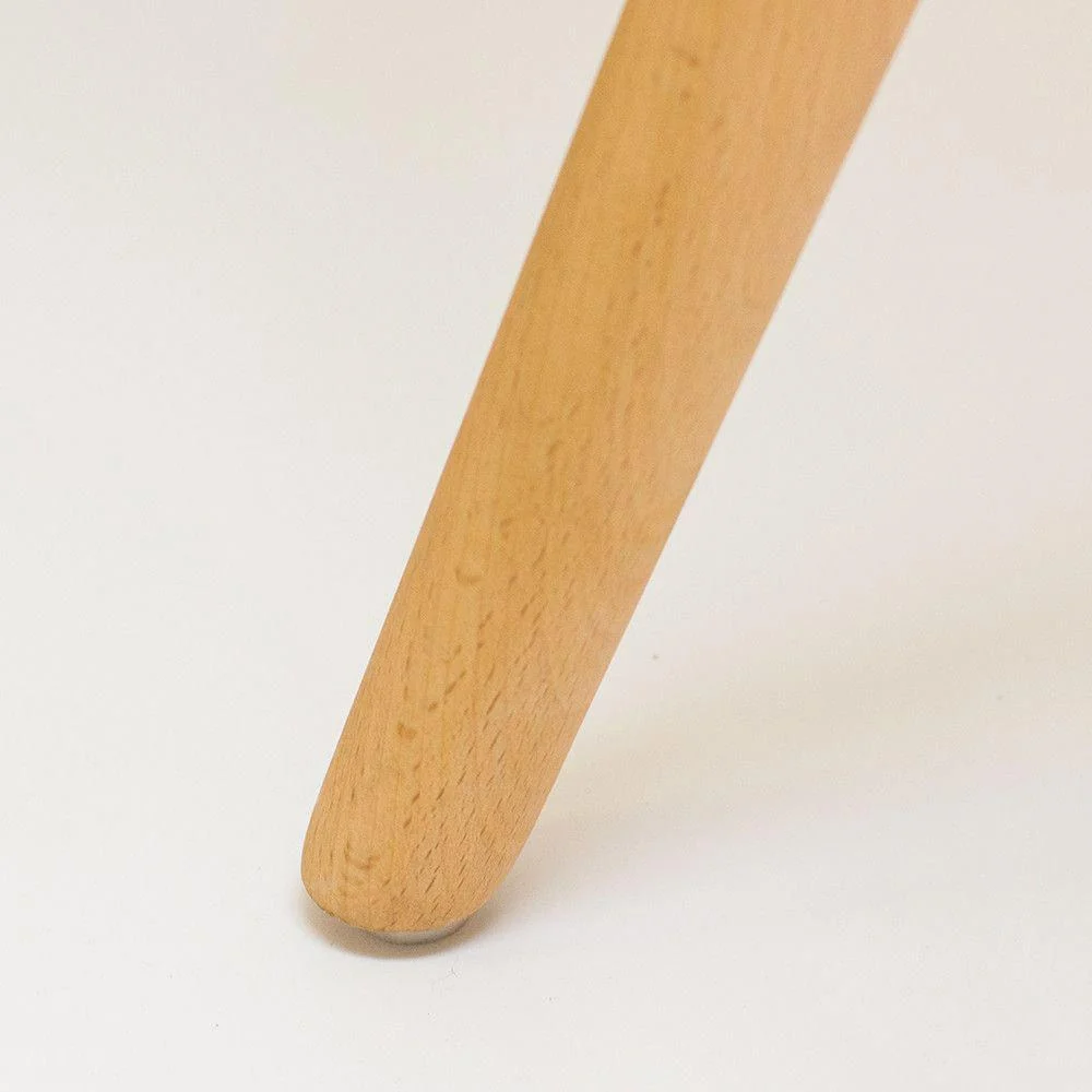 Set 2 Sgabelli da Cucina 43x42x77 cm Gambe Legno Alfred Bianchi