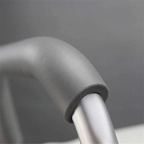 SETSCZY Sgabello per Doccia Sedia Antiscivolo Lega di Alluminio con braccioli Sedia da Bagno per Panca Doccia, sedili Docc...