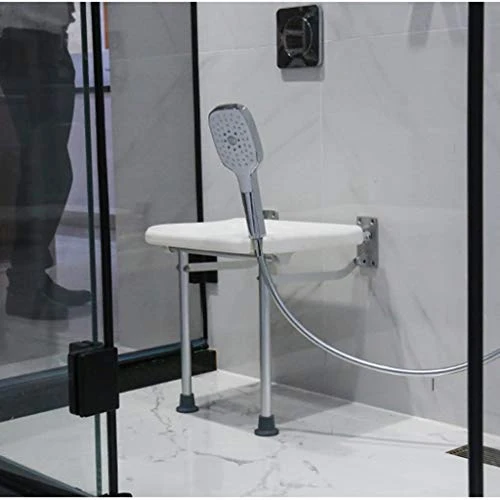 Sgabello da Doccia Parete Doccia Camera Pieghevole Sgabello Bagno Donna Incinta Doccia Sgabello Anziani Antiscivolo Doccia...