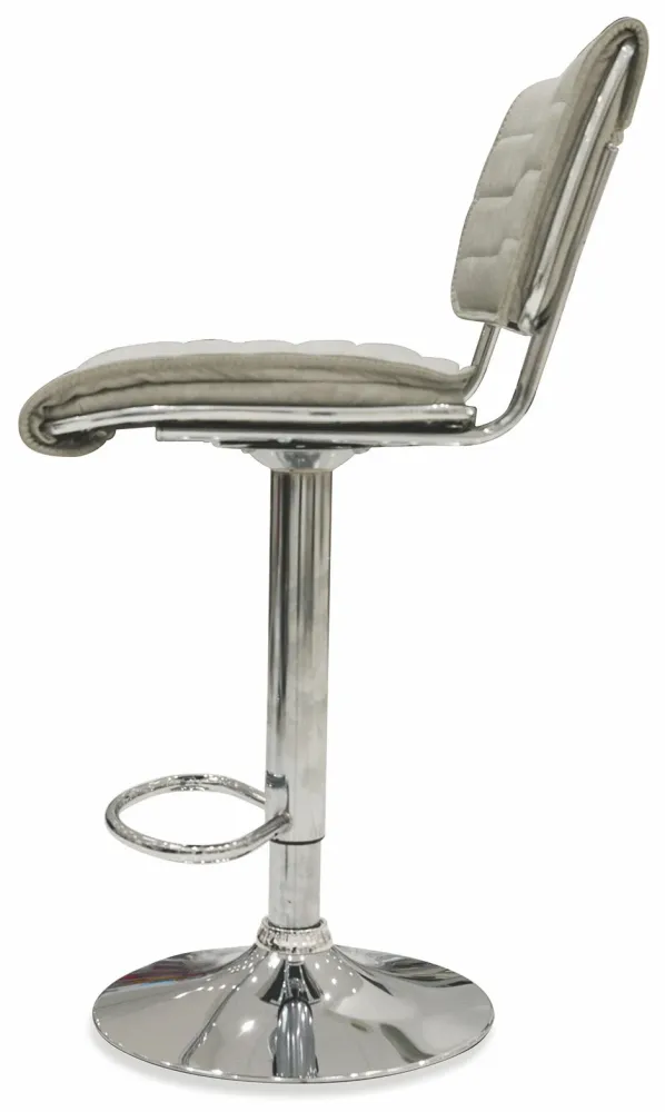 Sgabello 91x44x51 cm Similpelle Soriani Grigio
