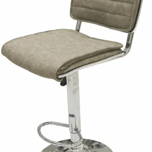 Sgabello 91x44x51 cm Similpelle Soriani Tortora