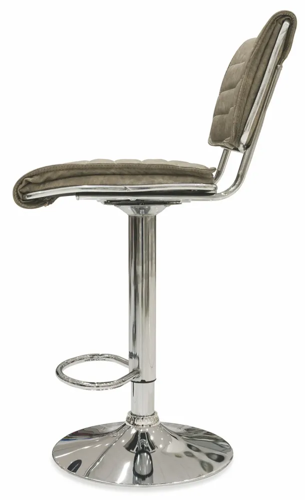 Sgabello 91x44x51 cm Similpelle Soriani Tortora