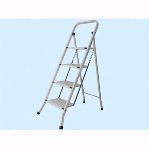 Sgabello Acciaio Mod. Step Up Salvaspazio 2 Gradini Spessore 3mm