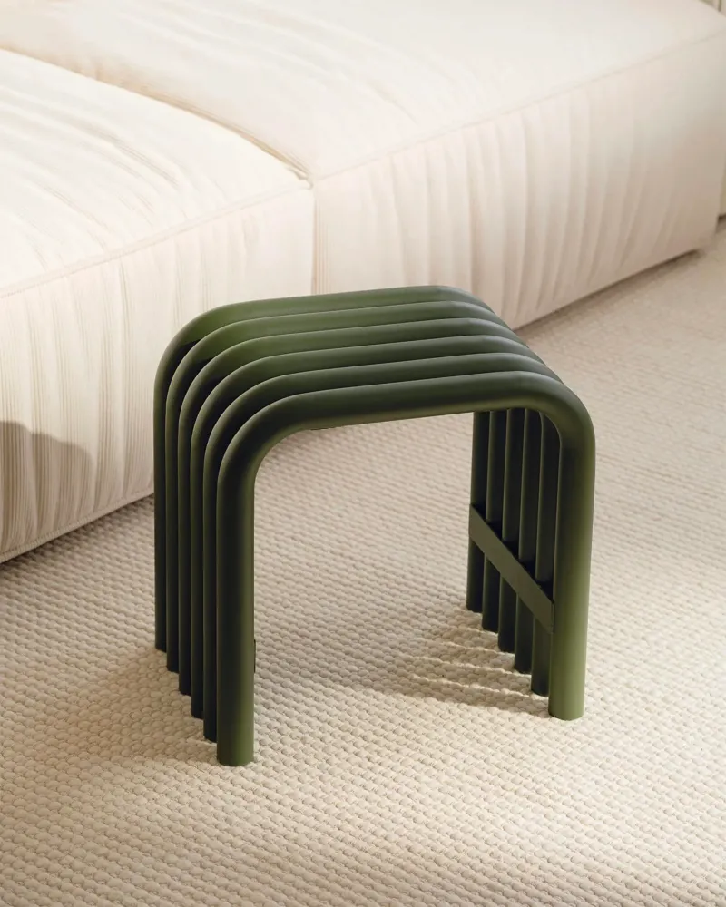 Sgabello acciaio Nook