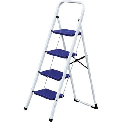 Sgabello Aladino Domus Acciaio Verniciato Gradini 4 H.Mm 900