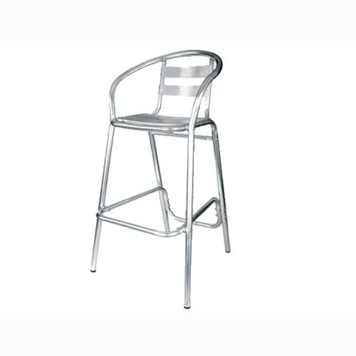 Sgabello Alluminio Bar Alu Dimensioni 52x58xh.103 Cm.