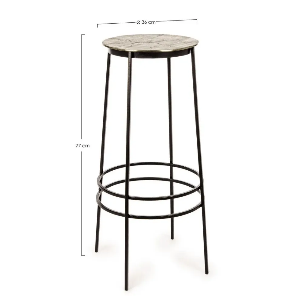 Sgabello alto industrial chic