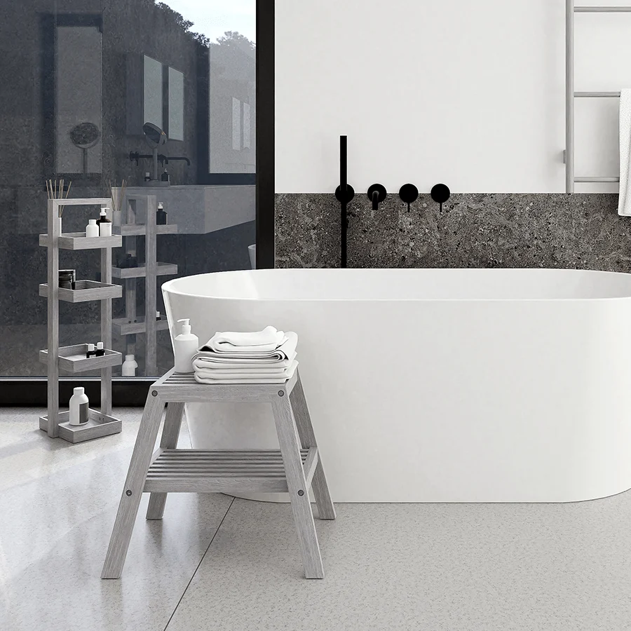 SGABELLO DA BAGNO DOGHE NATURALE OYSTER