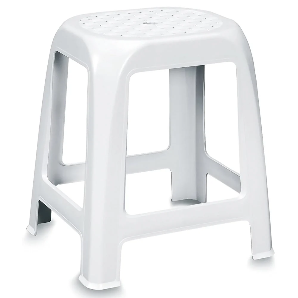 Sgabello Da Bagno 'Elfo' Bianco - Stefanplast