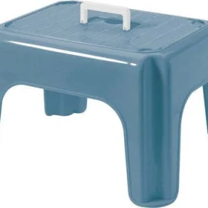 Sgabello bagno Tontarelli 8101194704 DUMBO STOOL Impilabile con Manico